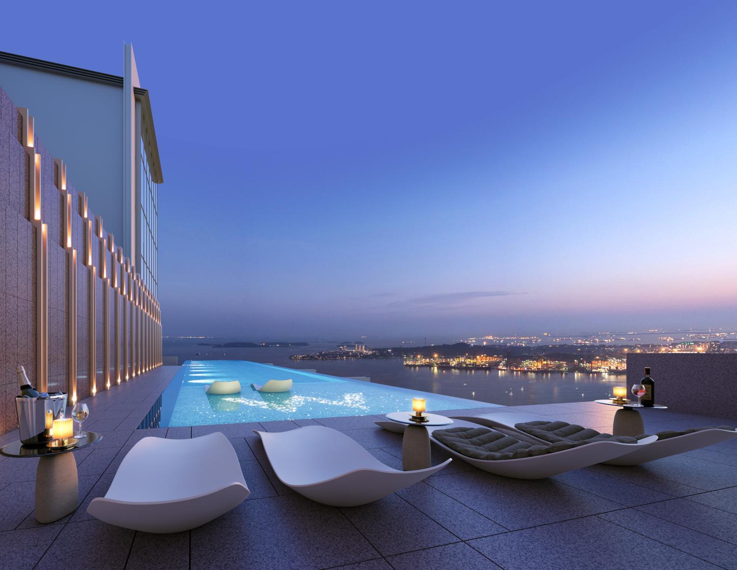 滨海景苑无限池